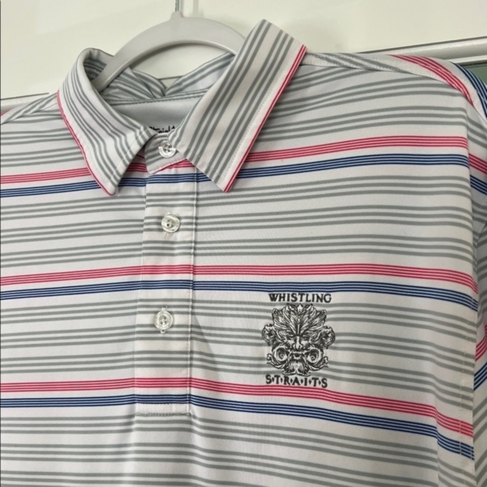 Straight Down Golf Polo | Whistling Straits | L